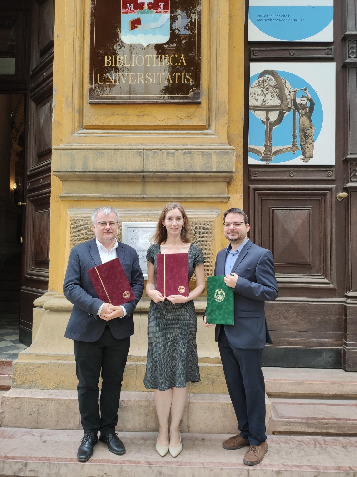 Honorees of the ELTE University Library and Archives