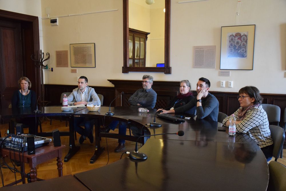 Professional visit by the directors of the Hungarian National Archives