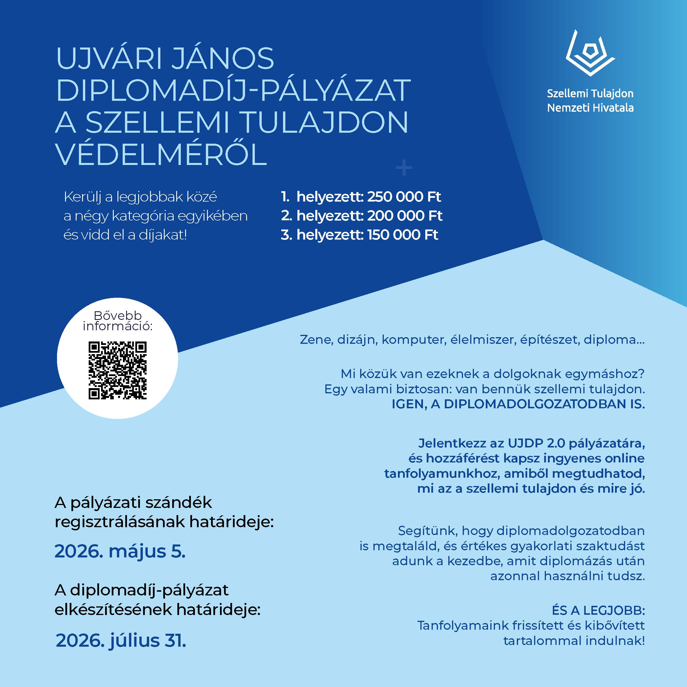 Call for applications for the János Ujvári Diploma Award 