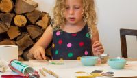 Fire enamel workshop