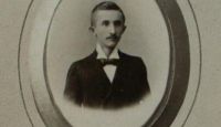 Imre Szentpétery as a university student in the 1898/99 academic year